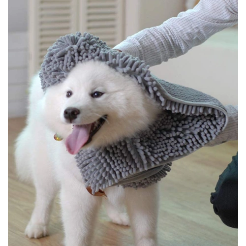 Pet drying bath towel
