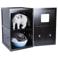 Double-Decker Pet House Litter Box