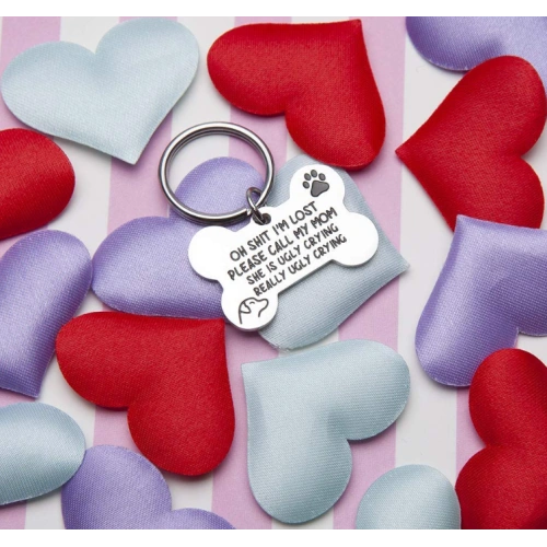 Bone Engraved Dog ID Tags