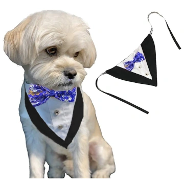 Formal Dog Tuxedo Bandanas