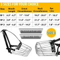 Reinforced Cage-Muzzle for Large Dogs