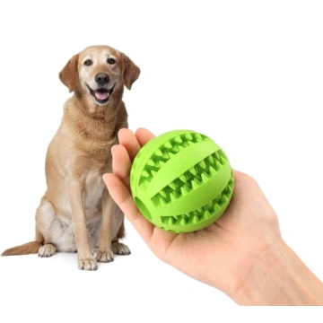 Soft Rubber Pet Ball Teeth Cleaning toys