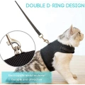 Pet Cat harness adjustable with leash
