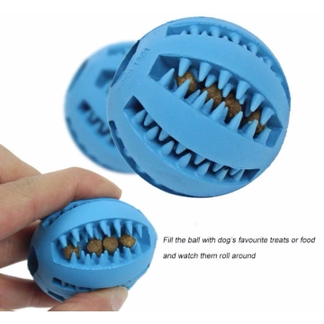 Soft Rubber Pet Ball Teeth Cleaning toys
