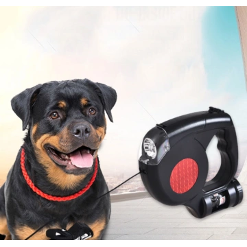 Auto Led Retractable Large Dog Leash