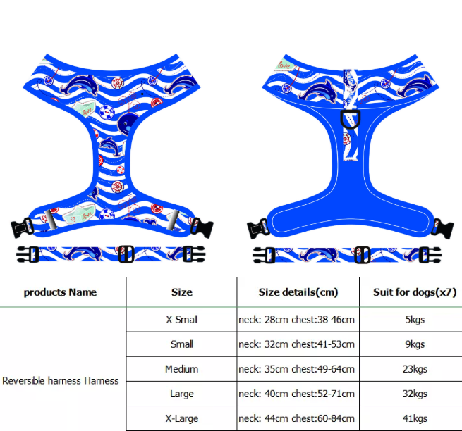 Reversible Cat Harness