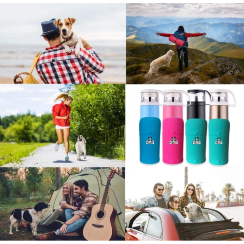Insulated Convenient Dog Travel Water Bottle