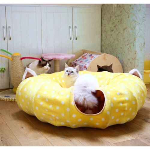Cat Tube and Tunnel with Central Mat