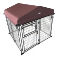 Outdoor Heavy Duty Kennel with Roof