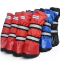 Waterproof pet rubber rain boots