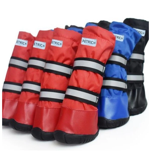Waterproof pet rubber rain boots
