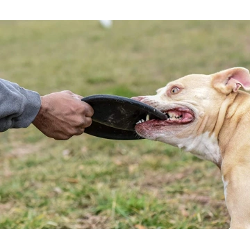 Dog Frisbee Durable Natural Rubber