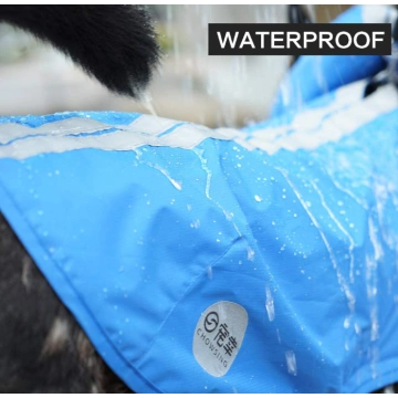 Reflective Dog Raincoat Hood