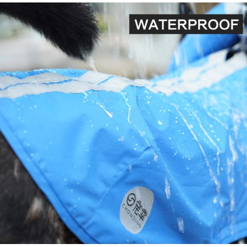 Reflective Dog Raincoat Hood