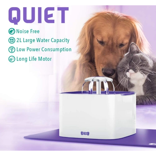 Cat Drinking Water Fountain with 3 Free Filters