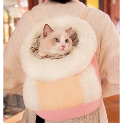 Winter Pet Cat Backpack