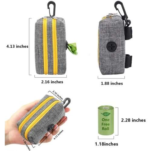 Pets Dog Poop Bag Holder for Leash
