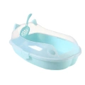 Plastic Cat Litter Box With Poop Scoop