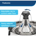 Multi-Pet Dog and Cat Fountain
