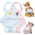 Small Dog Cute Summer Cotton Stripe Sanitary Pantie