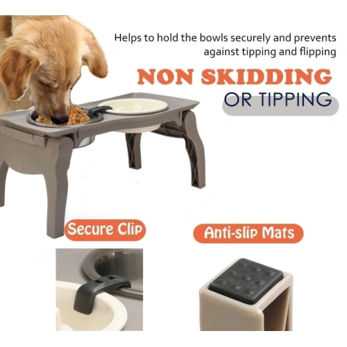 Pet Food Water Feeder Bowls