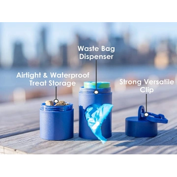 2 in 1 Dog Waste Bag Dispenser
