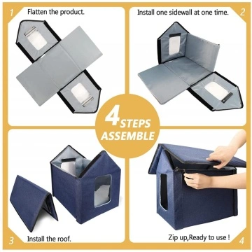 Outdoor Cat House Waterproof