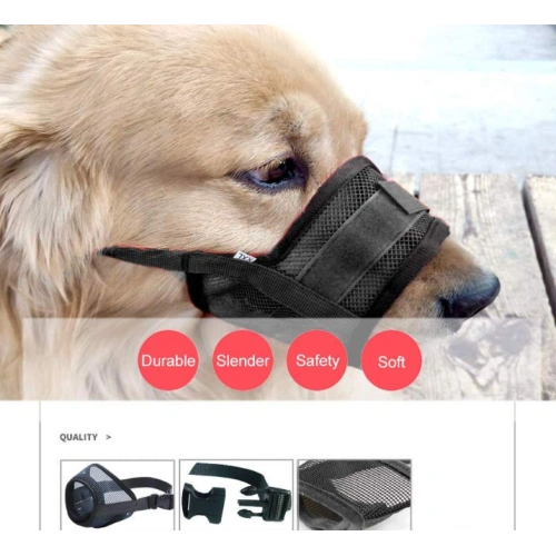 Anti-Barking Dog Muzzle Mouth Cover