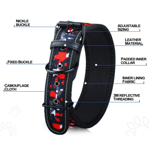 Soft Lining Padded Dog Collar