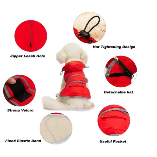 Large Dog Jacket Hoodie