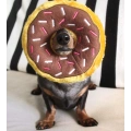 Donutz Squeaky Plush Dog Toy