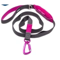 Reflective dog training pouch leash