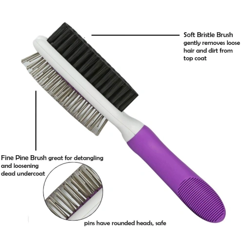 Pet Brush for Grooming & Massaging