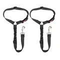 Elastic Bungee Dog Seat Belt Harness
