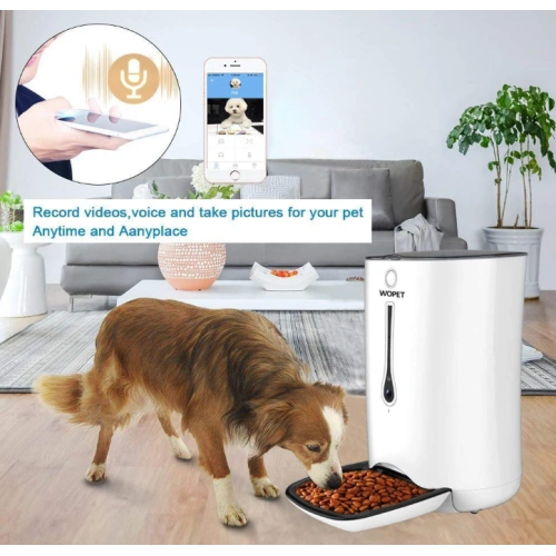 Wi-Fi Enabled Smart Pet Feeder