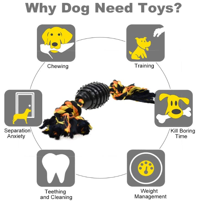 Ball Rope Large Dog Toy