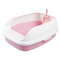 High sided cat litter boxes
