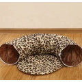 Cat Dog Tunnel Bed toy with Cushion