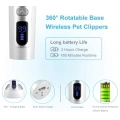 Dog Clippers Cordless Pet Grooming set