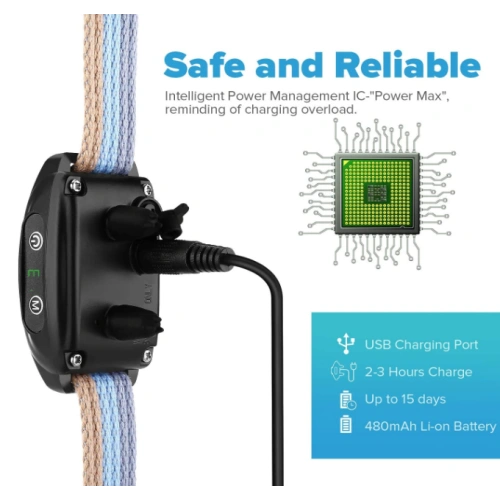 Adjustable Mode Dog Anti-Barking Collar