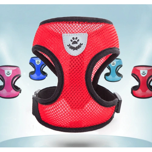 Breathable Reflective Dog Harness with Leashes