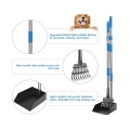 Long Handle Pet Poop Tray and Rake Set
