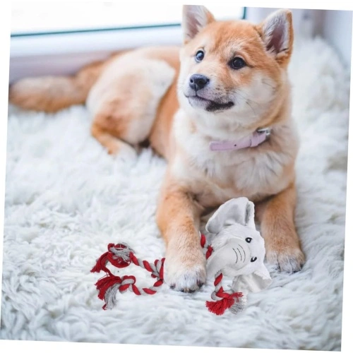 Squeaky Dog Plush Toy