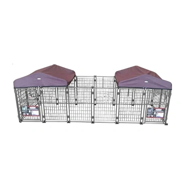 Outdoor Heavy Duty Kennel with Roof