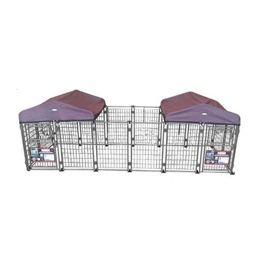Outdoor Heavy Duty Kennel with Roof