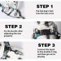 Dog Harness & Leash Set Adjustable Heavy Duty No Pull Dog Harnesses