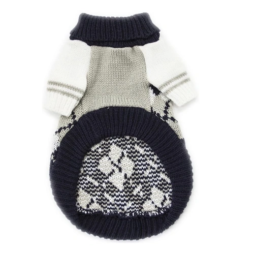 Dog Sweater Plaid Warm Clothes