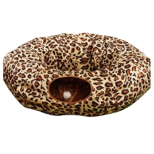 Cat Dog Tunnel Bed toy with Cushion