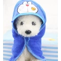 Puppy pet drying bath towel