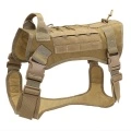 Tactical Dog Harness Vest Custom Dog Harness Vest with Leashes
